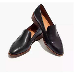 Madewell $148 The Frances Loafer Black Leather